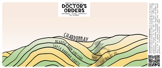 Doctor's Orders Natural Wine Company - Doctor's Orders 2017 Chardonnay - Chardonnay